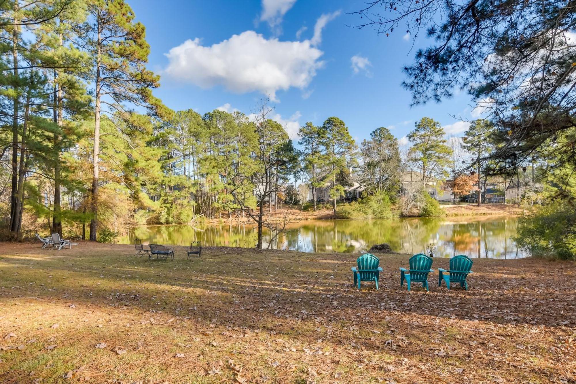 Peaceful Durham Retreat On Pond With Huge Deck! Villa Exterior photo